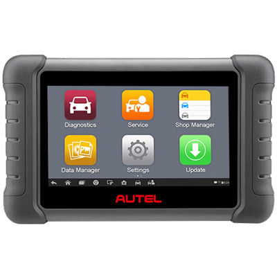 [10DS808K] ESCANER AUTEL MAXIDAS DS808K TABLET 7" CABLEADA OBD1 OBDII MULTIMARCA MULTISISTEMA FUNC SERVICIO FUNC AVANZADAS 12V