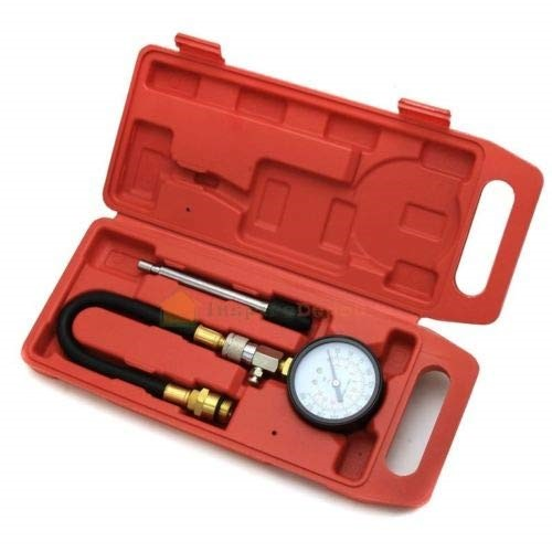 MEDIDOR DE COMPRESION BASICO PARA MOTORES A GASOLINA MOTOCICLETA 