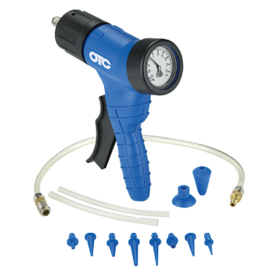 [ECSP04512314] PISTOLA VACIO CON MANOMETRO ANALOGO ADAPTADORES Y MANGUERA SILICONADA