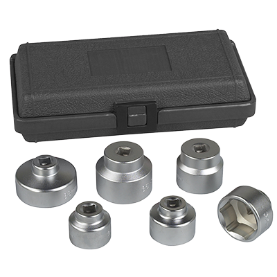 [ECSP04739619] JUEGO DE 6 COPAS PARA EXTRACCION DE FILTROS DE ACEITE (24 27 29 32 35 36 38 MM)