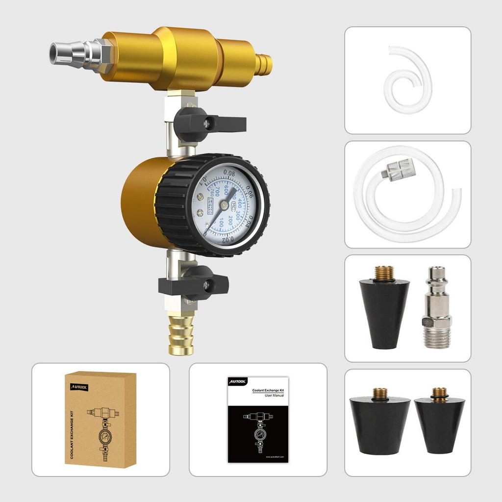 [88MMT239] KIT DE LLENADO DE REFRIGERANTE POR VACIO AUTOOLS MMT329.